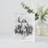Honore de Balzac Briefkaart (Staand voorkant)