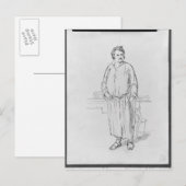 Honore de Balzac Briefkaart (Voorkant / Achterkant)