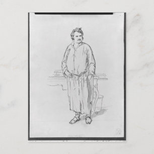Honore de Balzac Briefkaart