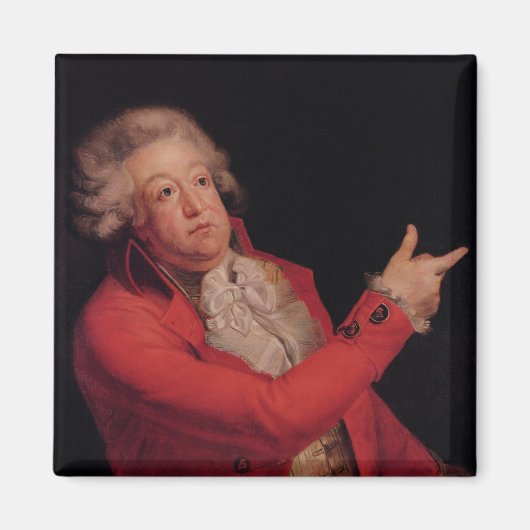 Honore Gabriel Riqueti graaf van Mirabeau Magneet (Voorkant)