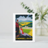 Honore Les Bains Poster Europe Briefkaart (Staand voorkant)