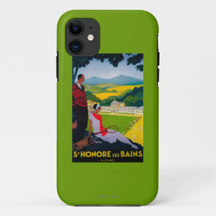 Honore Les Bains Poster Europe Case-Mate iPhone Case