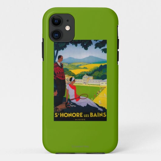 Honore Les Bains Poster Europe Case-Mate iPhone Case (Achterkant)