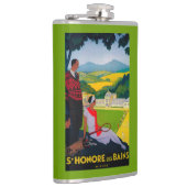 Honore Les Bains  Poster Europe Heupfles (Rechts)