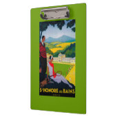 Honore Les Bains  Poster Europe Klembord (Links)