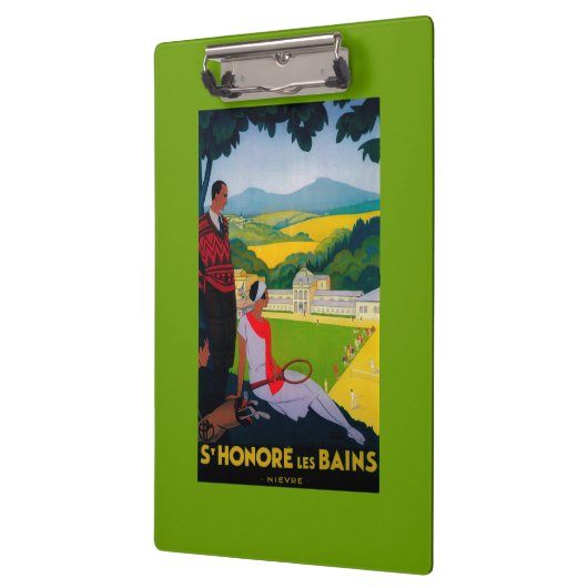 Honore Les Bains  Poster Europe Klembord (Links)