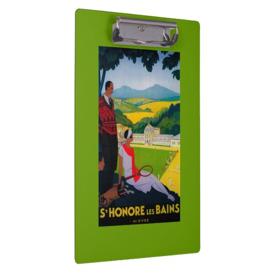 Honore Les Bains  Poster Europe Klembord (Rechts)