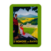Honore Les Bains  Poster Europe Magneet (Verticaal)