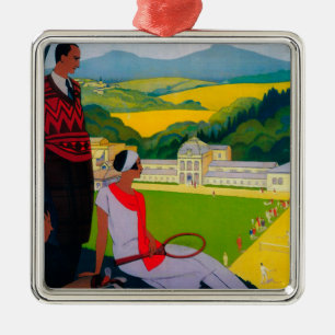 Honore Les Bains  Poster Europe Metalen Ornament