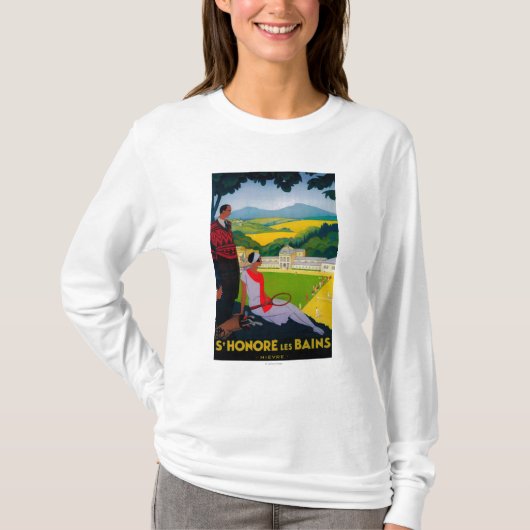 Honore Les Bains  Poster Europe T-shirt (Voorkant)