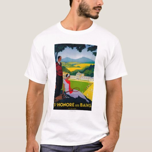 Honore Les Bains  Poster Europe T-shirt (Voorkant)