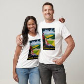 Honore Les Bains  Poster Europe T-shirt (Unisex)