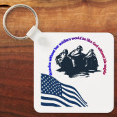 Honored in Valor Sleutelhanger (Voorkant)