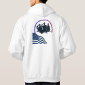 Honored in Valor Veterans Day Hoodie  (Achterkant)