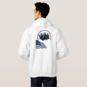 Honored in Valor Veterans Day Hoodie  (Achterkant volledig)