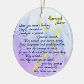 Honored Nurse Ornament (Links)