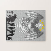 Honoring Fallen Heroes: Upholding American Valor Legpuzzel (Horizontaal)