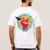 Honoring IdleNoMeer beweging voor moeder T-shirt (Achterkant)