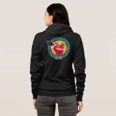 Honoring IdleNoMore Movement for Moeder Earth Hoodie (Achterkant volledig)