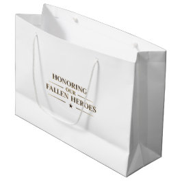 Honoring Our Fallen Heroes / Bolsa de Regalo Groot Cadeauzakje