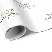 Honoring Our Fallen Heroes / Papel de Regalo  Cadeaupapier (Rol Hoek)