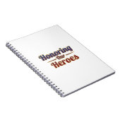  Honoring Our Heroes / Cuaderno Notitieboek (Rechterzijde)