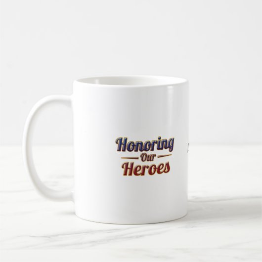 Honoring Our Heroes / Día de los Caídos Koffiemok (Links)