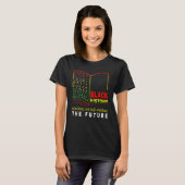 Honoring Past Inspiring Future African Black Histo T-shirt (Voorkant volledig)