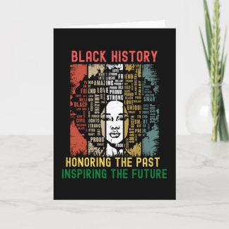Honoring The Past Inspiring Future Black History Kaart