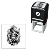 Honoring The Past, Inspiring The future Zelfinktende Stempel (In situ)