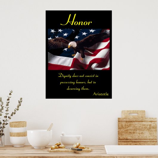 Honorrele Posters adelaar 2 (Keuken)