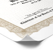 Honors College or University Diploma Replica Poster (Hoek)