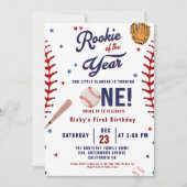 Honours Beste Nieuwe Honkballer 1e Verjaardag Kaart (Voorkant)