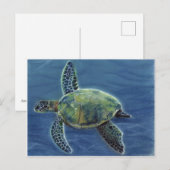 Honu Briefkaart (Voorkant / Achterkant)