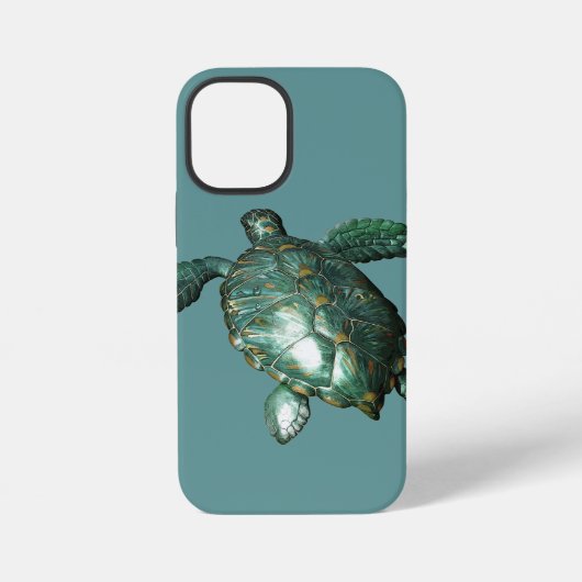 Honu - Groene Zeeschildpad iPhone Hoesje (Achterkant)