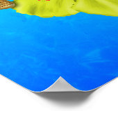 Honu Hawaiian Map Poster (Hoek)