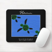 Honu Hawaiian Seaturtle Mousepad Muismat (Met muis)