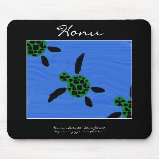 Honu Hawaiian Seaturtle Mousepad Muismat