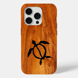 Honu Koa iPhone 15 Pro Case