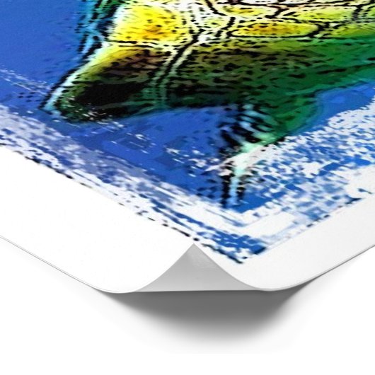 Honu Life van Gregory Gallo Poster (Hoek)