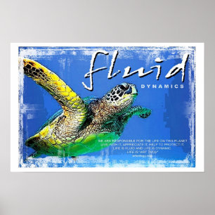 Honu Life van Gregory Gallo Poster