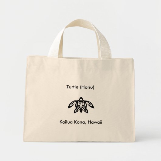 Honu Mini Tote Bag (Voorkant)