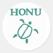 Honu Petroglyph Stickers (Voorkant)