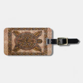 Honu Primitive Hawaiian Tattoo Tapa Bagagelabel (Voorkant horizontaal)