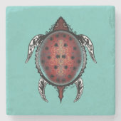 Honu Stenen Onderzetter (Voorkant)