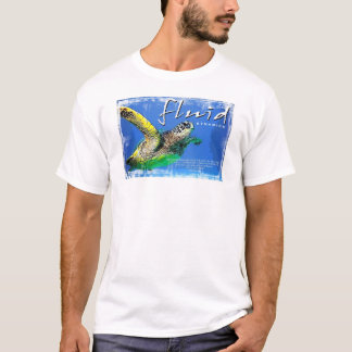 Honu Turtle door Gregory Gallo T-shirt