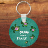 Honu Zee Familie_cirkel Sleutelhanger (Voorkant)