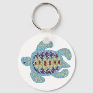 Honu (zee schildpad) van de sleutelketen van tegel sleutelhanger