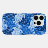 Honu Zee Turtle Hawaiian Aloha Blue Case-Mate iPhone Case (Achterkant (horizontaal))