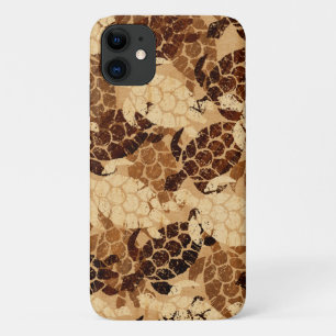 Honu Zee Turtle Hawaiian Aloha Faux Koa Wood Case-Mate iPhone Case